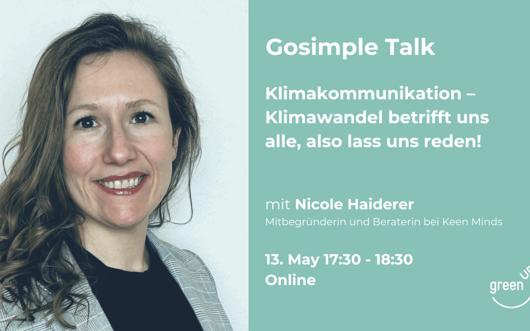 Climate communication – climate change affects us all, so let’s talk!