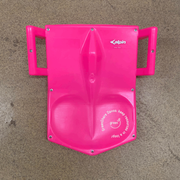 Schneerutscher pink, neuwertig