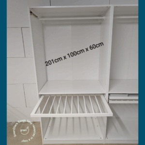 Garderobe weiss, neuwertig