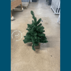 Kleiner Kunststoff Tannenbaum